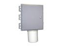 NEMA 4X Polycarbonate Enclosure with Wi-Fi Omnidirectional Antenna, 6 RPSMA Connectors, 12 x 10 x 6 in