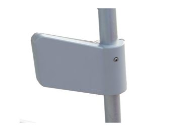 2.4/5GHz 3dBi Wi-Fi Directional (H:75/V:75) Left Facing Angled Handrail Antenna with 4 RPSMA Connectors | Image 1