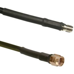10 ft 195FR Series Cable Assembly with RPSMA Female - RPSMA Male Connectors | Image 1
