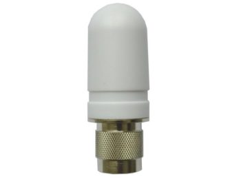 2.4/5 GHz 2/3.5 dBi Wi-Fi Omnidirectional Bantam Antenna with RPTNC Male Connector | Image 1