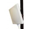2.4/5 GHz 6 dBi Wi-Fi Patch Antenna with 4 RPSMA Male Connectors
