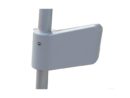 2.4/5GHz 3dBi Wi-Fi Directional (H:75/V:75) Right Facing Angled Handrail Antenna with 4 RPSMA Connectors