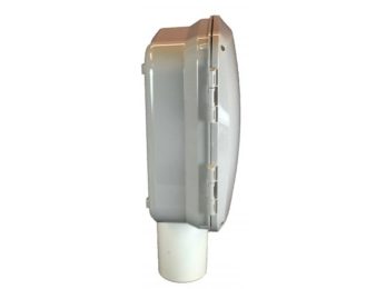 NEMA 4X Polycarbonate Enclosure with  Integrated Omni Antenna, 4 RPSMA Connectors, 12 x 10 x 5 in | Image 1