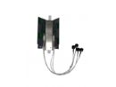 2.4/5 GHz 6 dBi Wi-Fi Omnidirectional Antenna for High Intensity Discharge (HID) Light Globes with 4 RPTNC Male Connectors