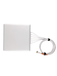 2.4/5 GHz 8 dBi Directional Antenna with 6 RPTNC Male Connectors and Articulating Mount | Image 1
