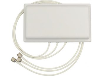 2.4/5 GHz 6 dBi Wi-Fi Patch Antenna with 3 RPSMA Male Connectors | Image 1