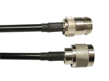 7.5 ft LMR240UF Cable Assembly with N Male - N Female Connectors | Image 1