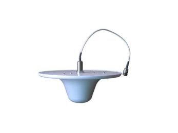 698-960/1700-2700 MHz 2.5/3 dBi DAS Low PIM Ceiling Mount Omni Antenna with 1 N Female Connector | Image 1