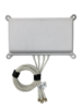 2.4/5 GHz 6 dBi Wi-Fi Flush Mount Antenna with 4 N Male Connectors