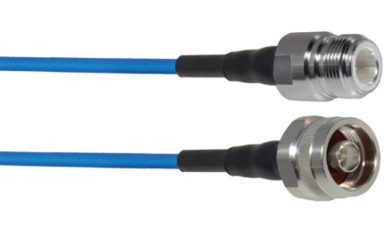 3.2 ft TFT-402 Series Cable Assembly with 4.3-10 Female - 4.3-10 Male Connector | Image 1