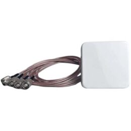 TerraWave® 2.4/5/6 GHz 5 dBi Atto Patch Antenna with 4 RPTNC Male Connectors | Image 1