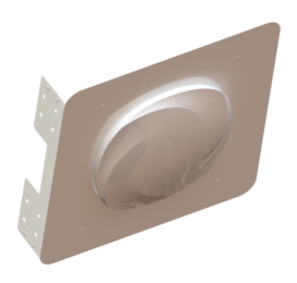 Wi-Fi Right Angle Wall Bracket for Aruba 635 Access Point | Image 1