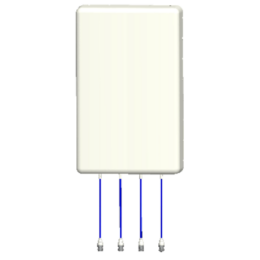 617-6000 MHz Ultra-Wideband Directional Panel Antenna, 4x4 MIMO, Low-PIM, 4.3-10 Female | Image 1