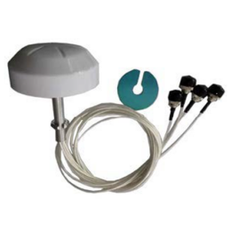 2.4/5/6 GHz 6 dBi Wi-Fi Micro Omni Antenna with 4 N Male Connectors | Image 1