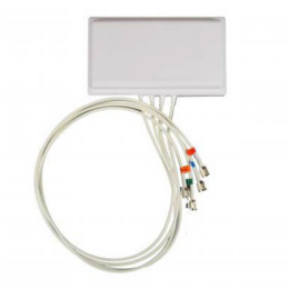 2.4/5/6 GHz 6 dBi Wi-Fi Patch Antenna with 4 N Male Connectors | Image 1