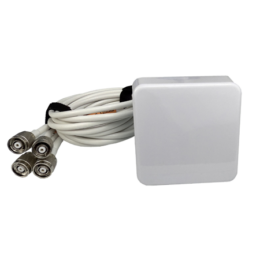 TerraWave® 2.4/5/6 GHz 5 dBi Atto Patch Antenna with 4 RPTNC Male Connectors | Image 1