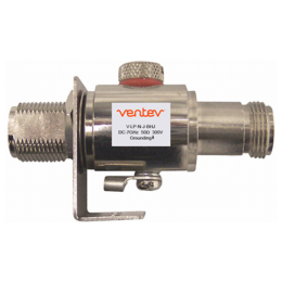 0-7 GHz Lightning Arrestor with 4.3-10 Female to 4.3-10 Female Bulkhead Connectors | Image 1