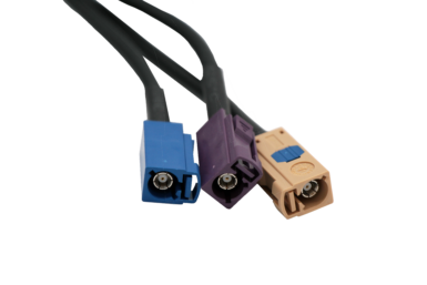 FAKRA Female Connector, D Code, Purple | Image 1