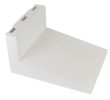Wi-Fi Right Angle Wall Bracket with Lid for Aruba APs